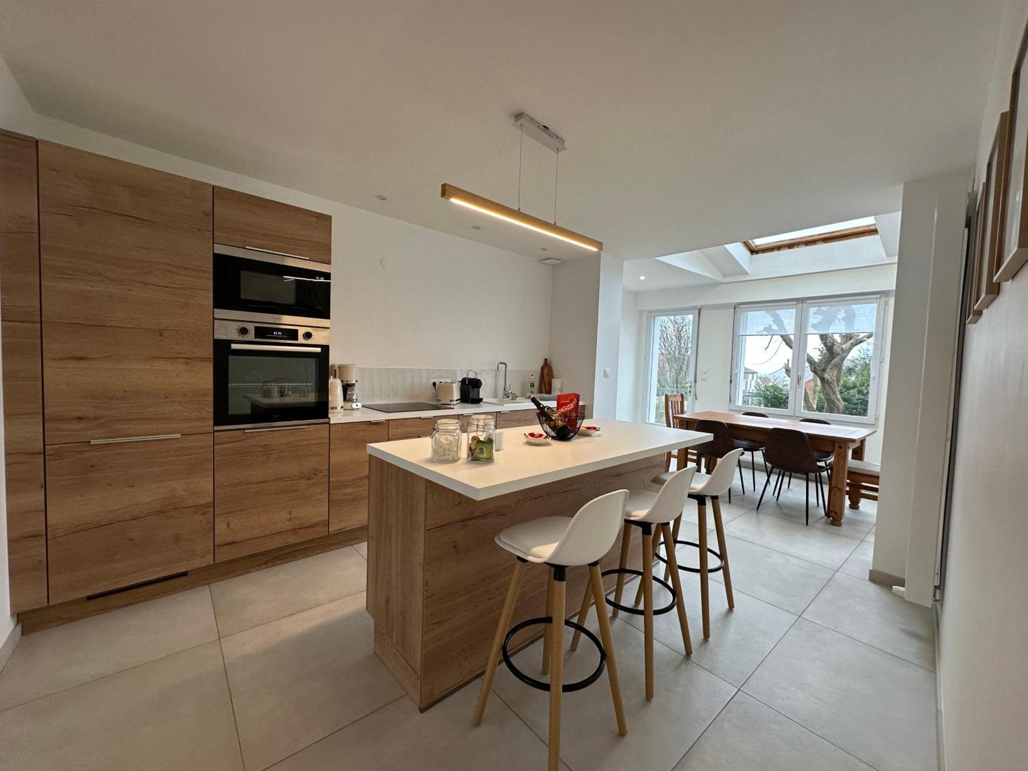 Gite L'Estran A Equihen Plage Equipee Pour 6 Personnes + 1 Bebe Экстерьер фото